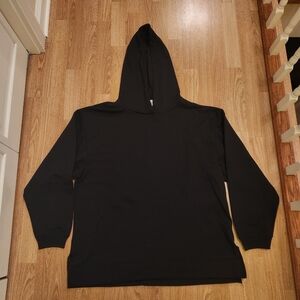 Hanes Ecosmart Cotton Fleece Hoodie Black Medium